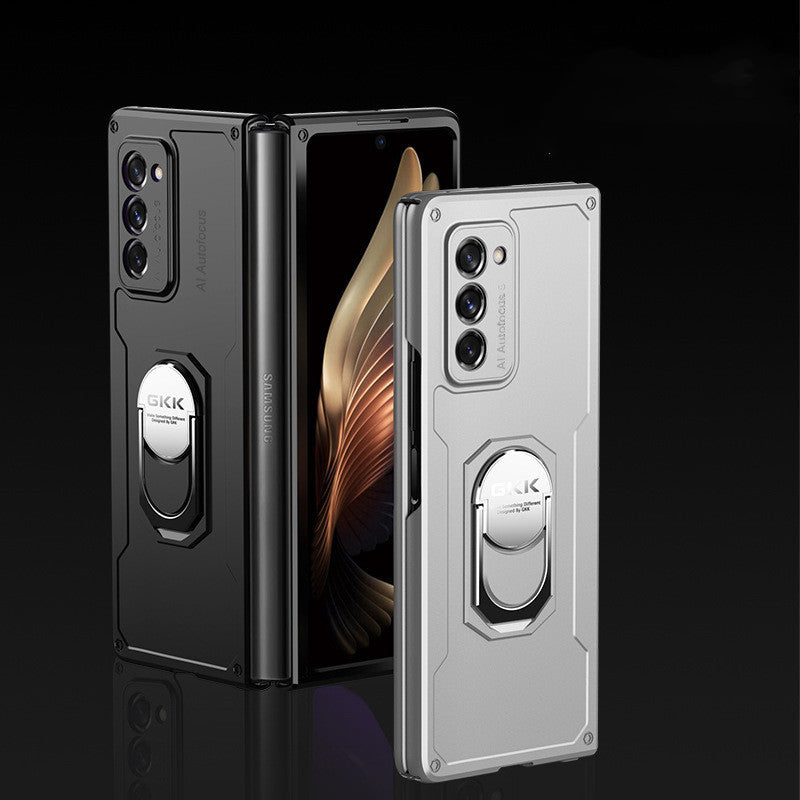 All-inclusive magnetic phone case with stand