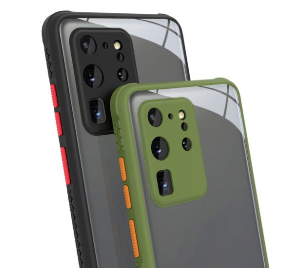 Contrasting color phone case