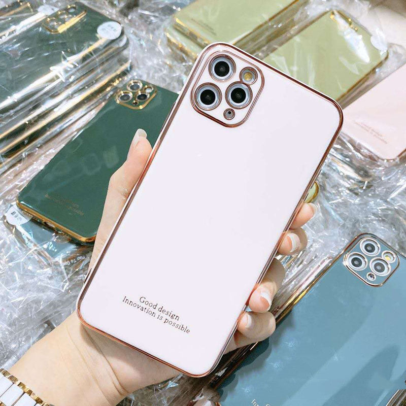 Compatible with Apple, Compatible with Apple , Suitable For iPhone XS Max Electroplating Soft Phone Case