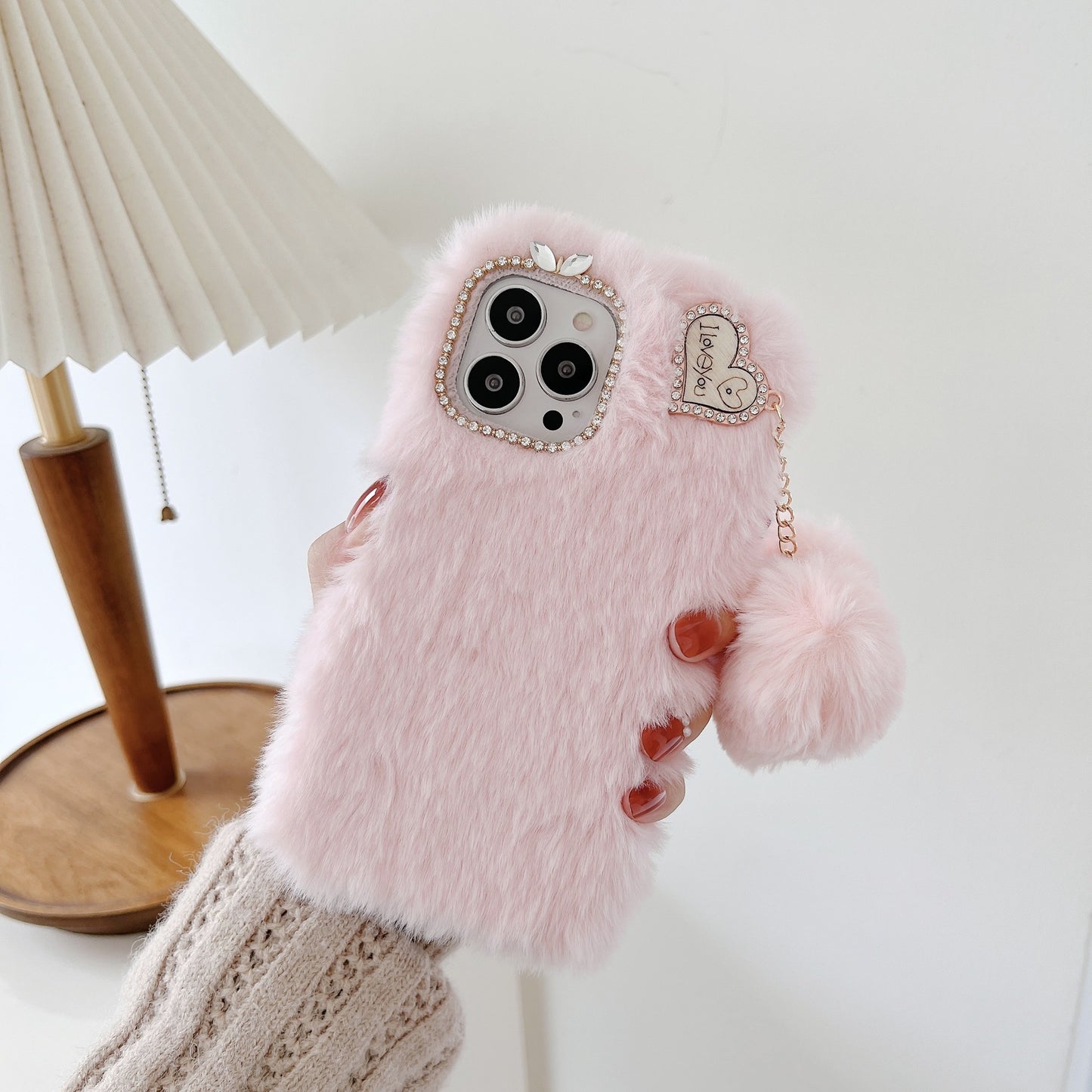 Winter Plush mobile phone case