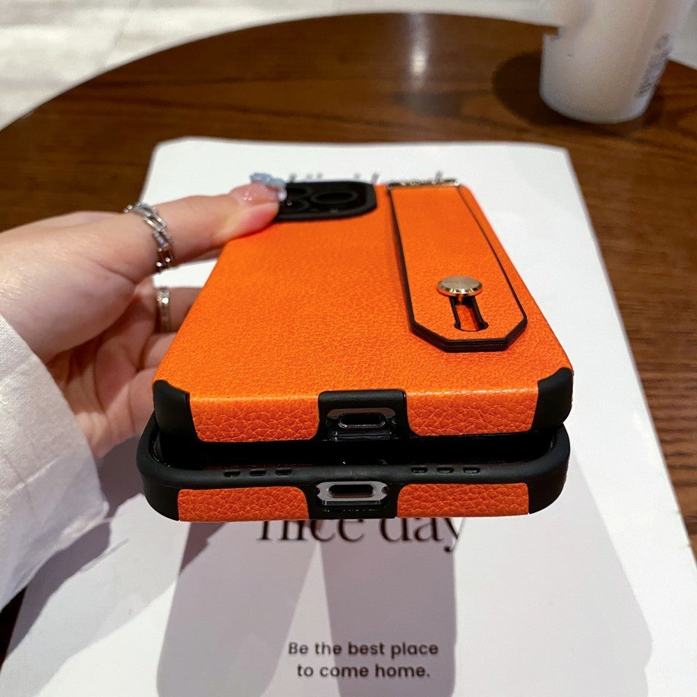 Premium Fashion Orange Wristband Phone Case