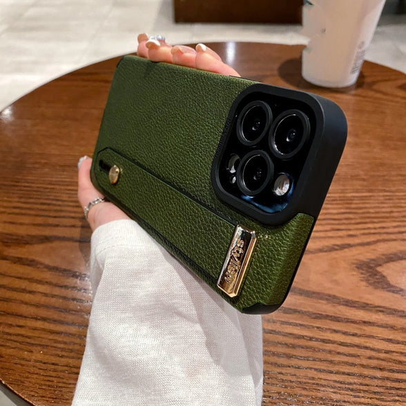 Premium Fashion Orange Wristband Phone Case
