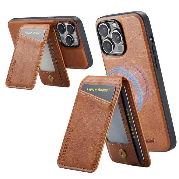 Magnetic Card Holder 2-in-1 MagSafe Wireless Charging Phone Case